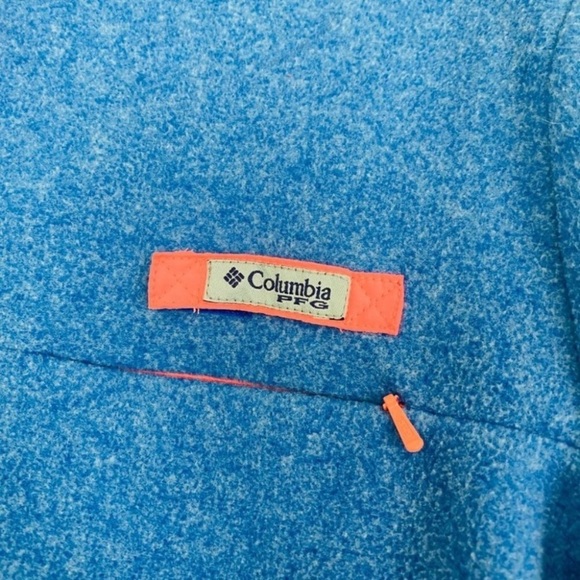 Columbia MCM Monogram Embroidered Fleece Sweater Jacket L - Picture 5 of 13